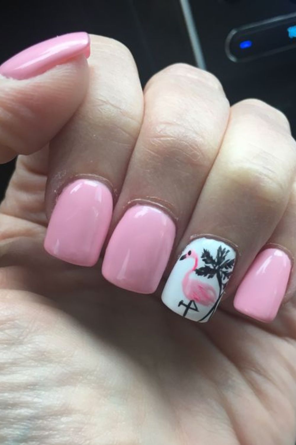 Top Cute Flamingo Nails To Consider This Season