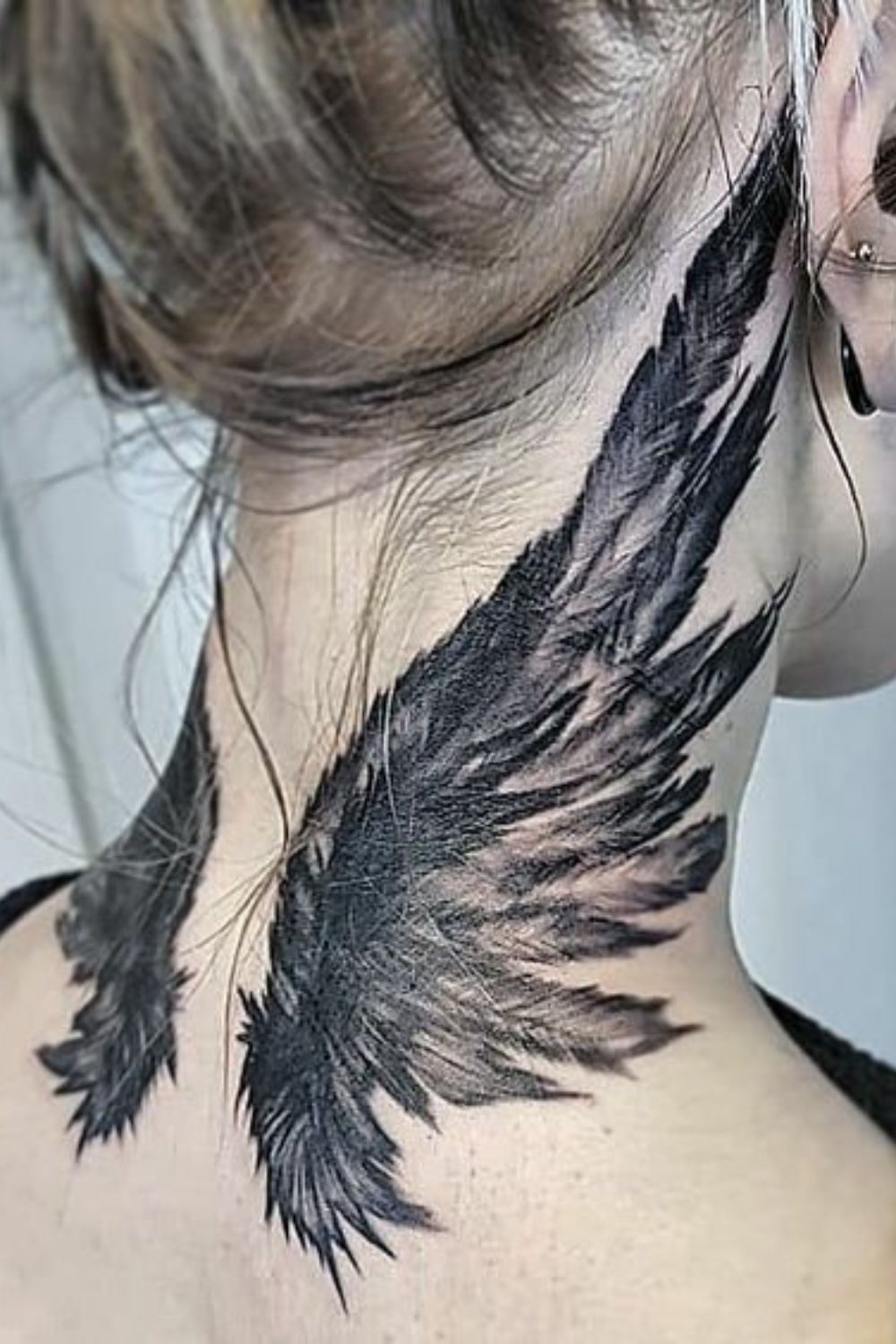 10 Expressive Blackout Neck Tattoo Ideas