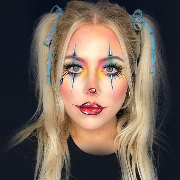 Cute Clown Makeup