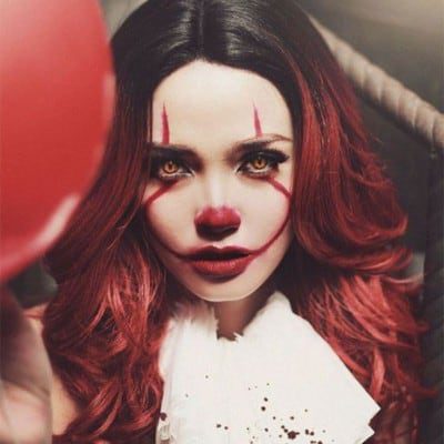 Top 5 Scary Clown Makeup Ideas - Fashionuer