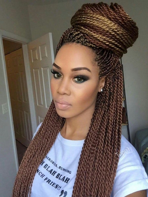 Senegalese braids