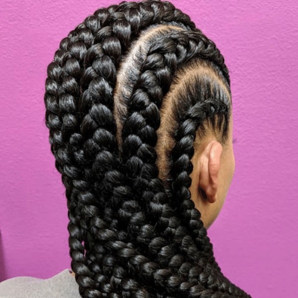 Big Cornrow Braid