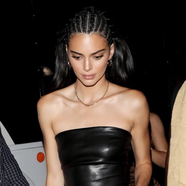 Kendall Jenner and Cornrow Braids