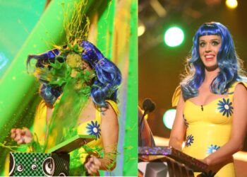 Katy Perry Slime Incident During Kids Choice Awards 2010