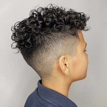 18 Coolest Takuache Haircut Ideas For Men To Try In 2024   Takuache Haircut For Curls 1 350x350 