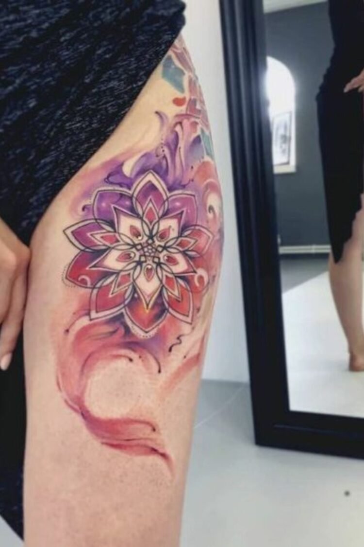 22 Classy Side Thigh Tattoos For Women In 2024