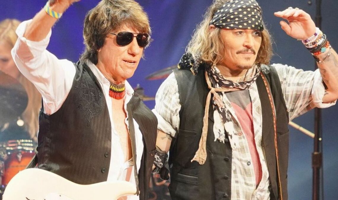 Johnny Depp Jeff Beck