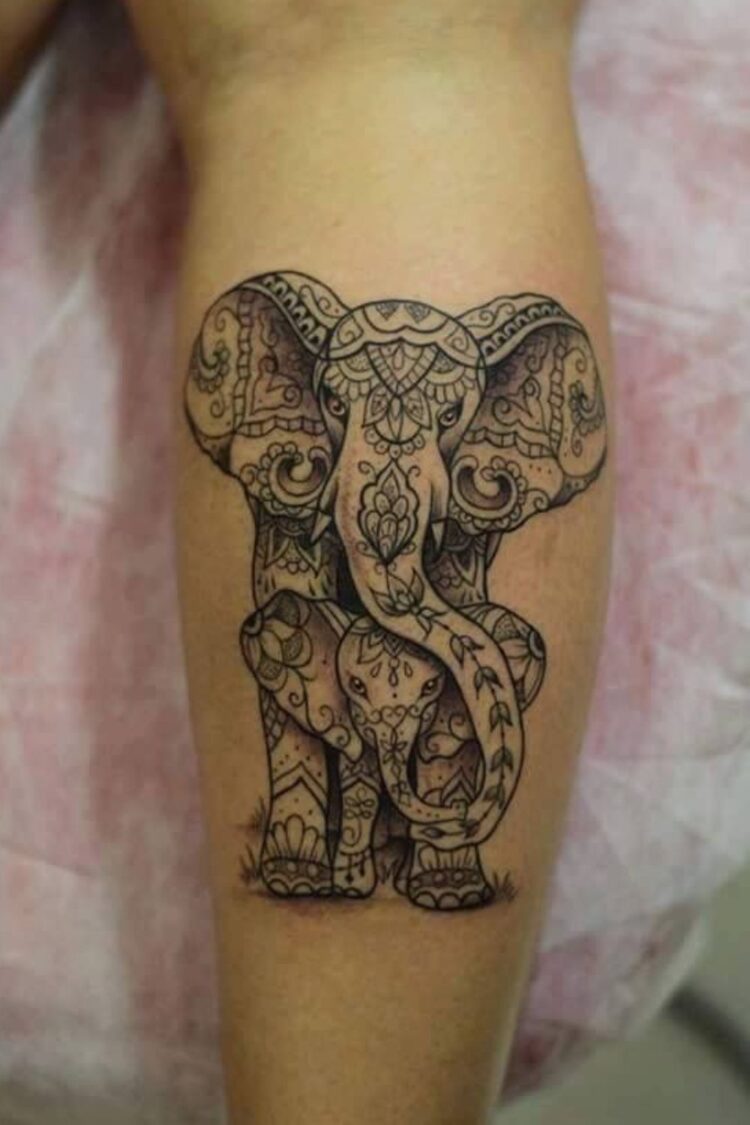 15 Classy Women's Elephant Tattoo Ideas To Blow Your Mind