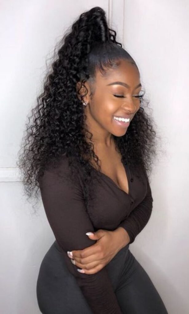 Bushy Ponytail For Plus-Size Women