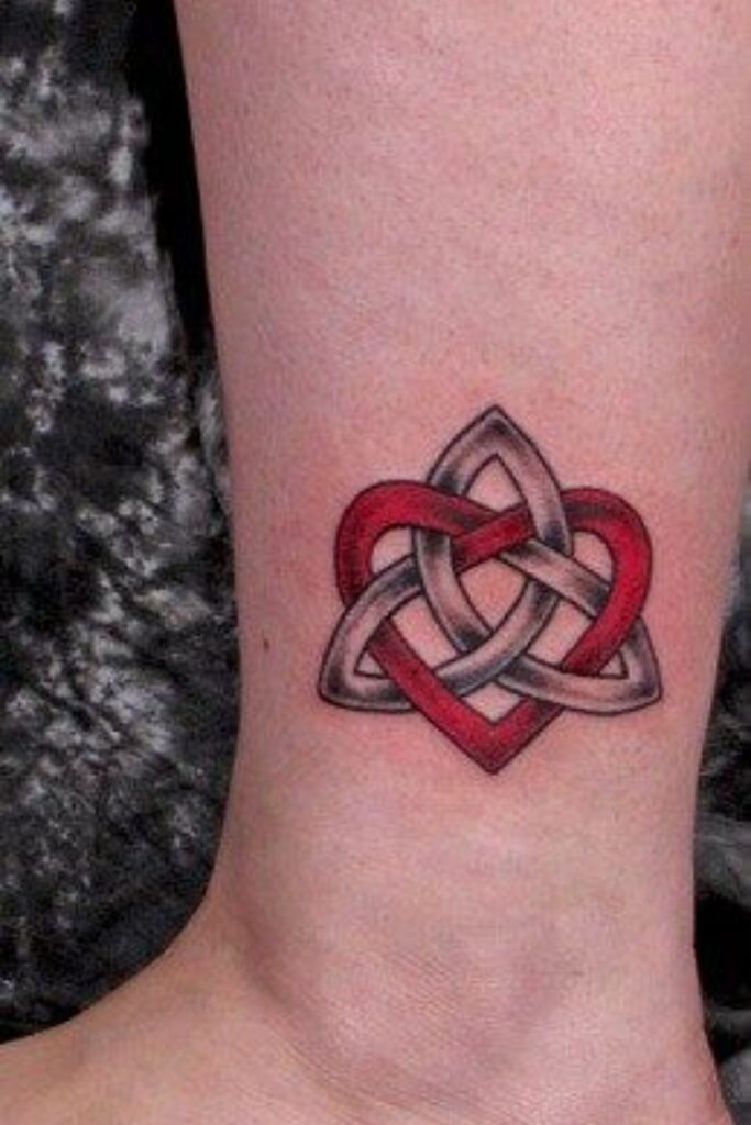 Celtic Heart Tattoo Design