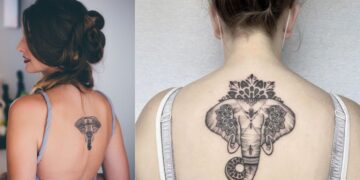 Classy Women Elephant Tattoo Ideas