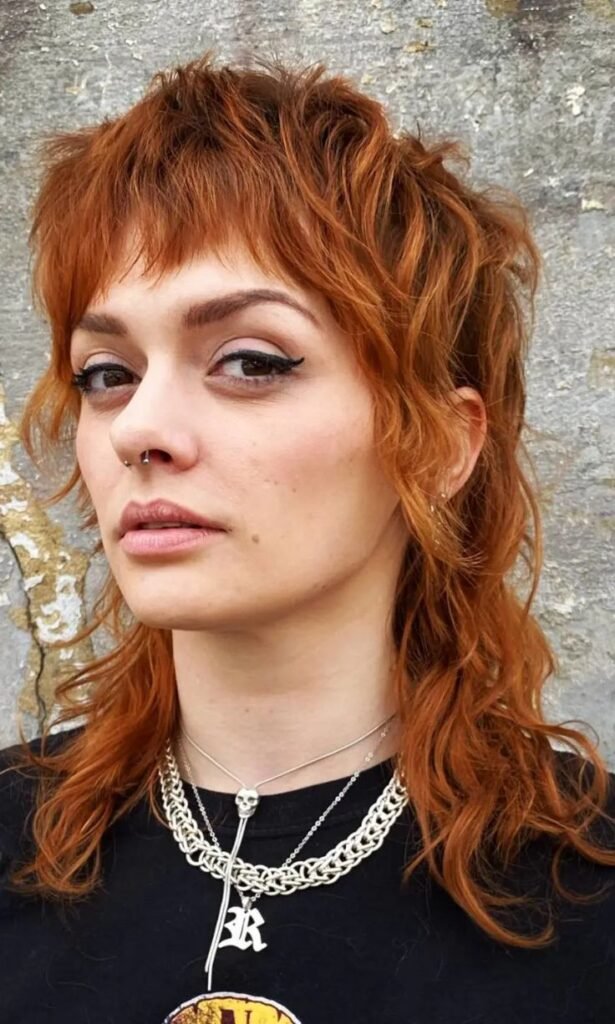 Messy Mullet Haircut