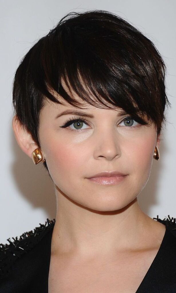 Short Pixie Haircut For Round Face