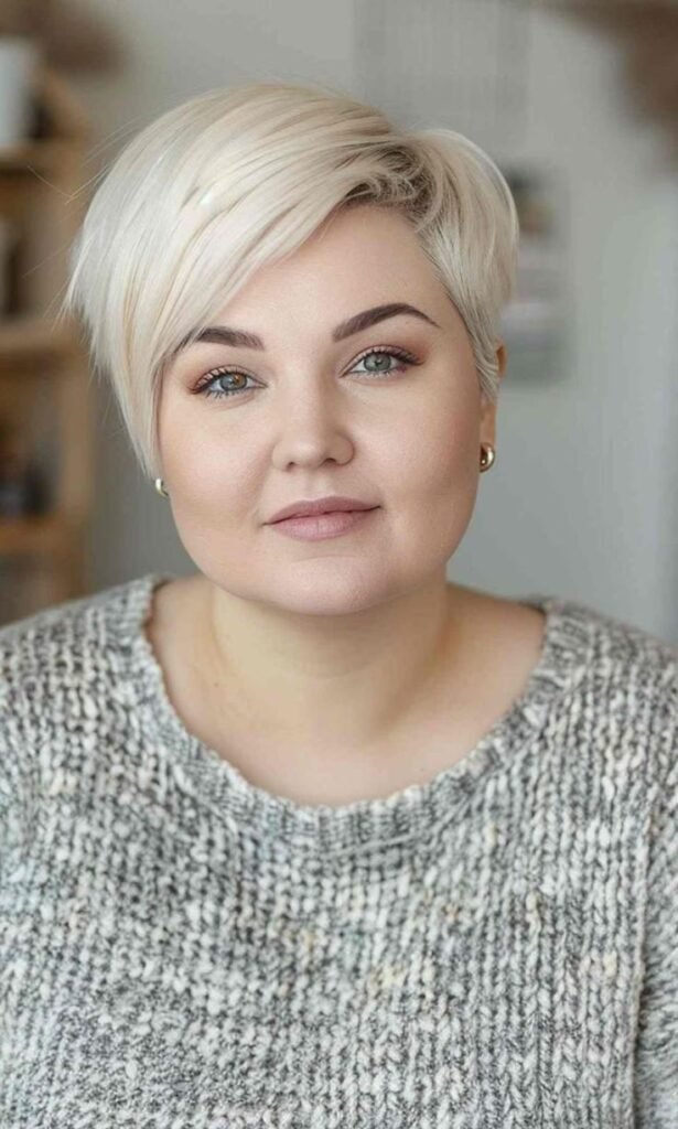 Structured Undercut For Plus-Size Women