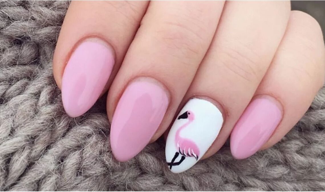 Flamingo Nails