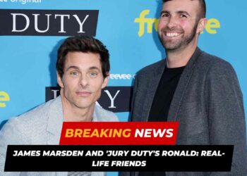 James Marsden and 'Jury Duty's Ronald Real-Life Friends