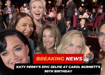 Katy Perry's Epic Selfie At Carol Burnett's 90th Birthday