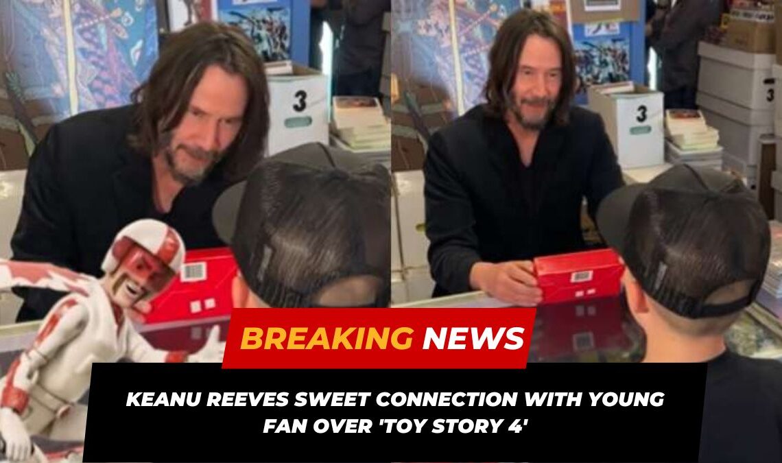 Keanu Reeves Sweet Connection With Young Fan