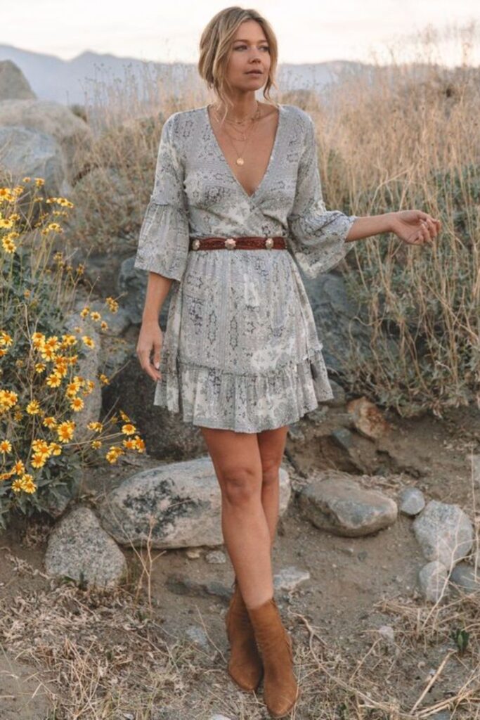 Sundress Cowgirl Look