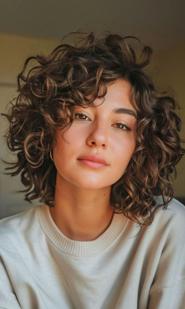 The Curly Bob