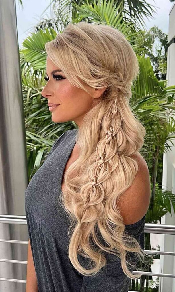 The Curly Side Ponytail 