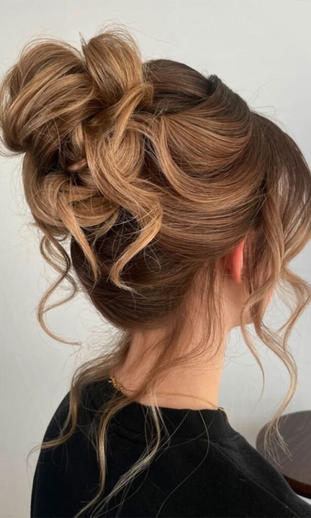 The Curly Updo