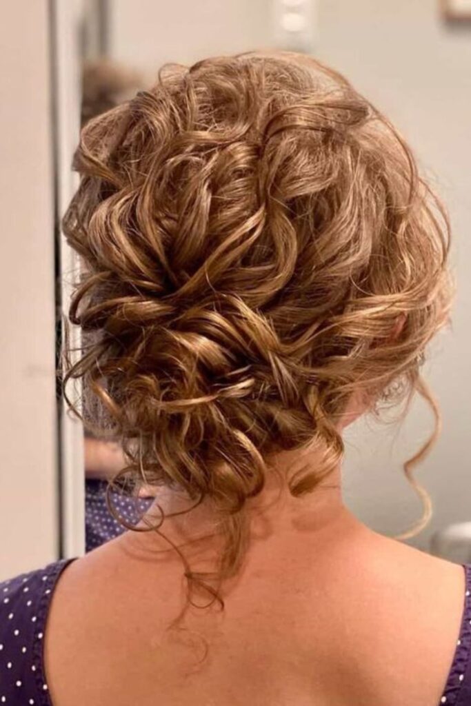 The Curly Updo