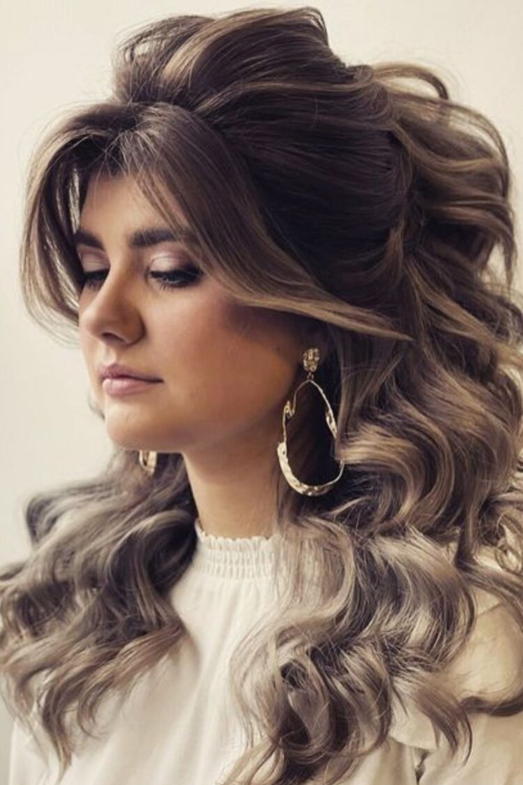 Top 18 Hairstyles For High Neck Dresses To Wear 