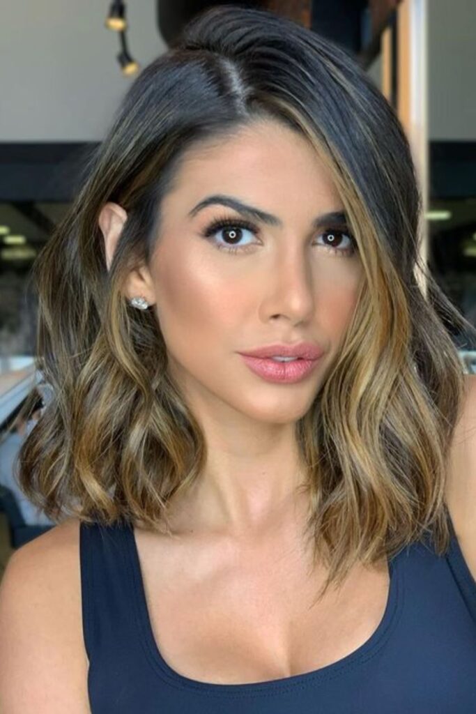 Side Part with Soft Waves
