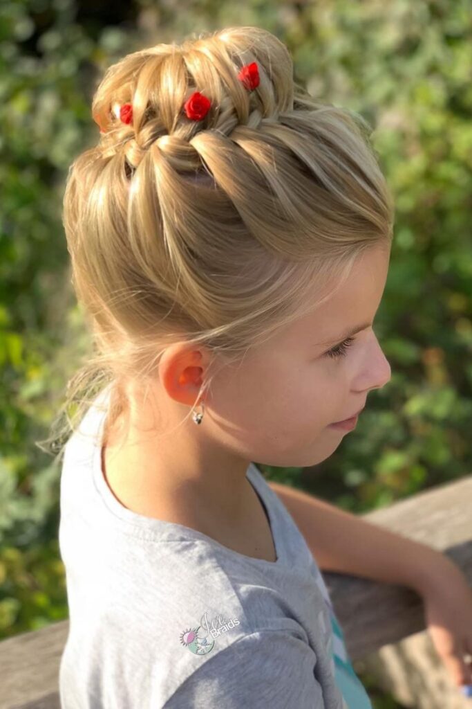 Braided Ballerina Bun