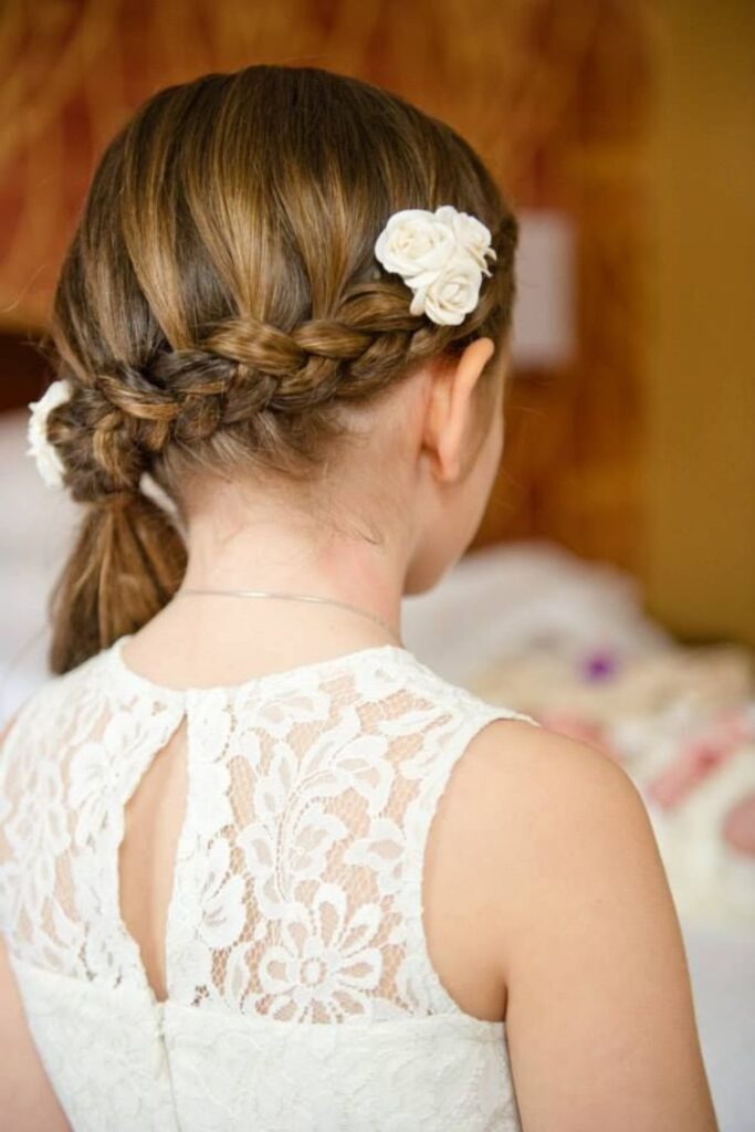 French Braid Ponytail