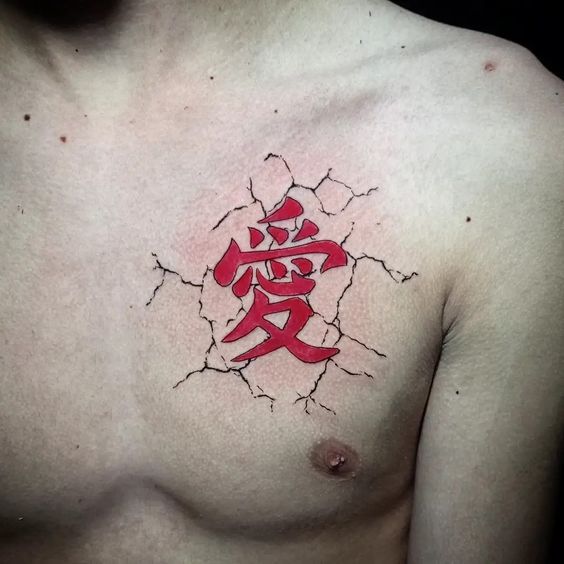 Gaara's Kanji Tattoo