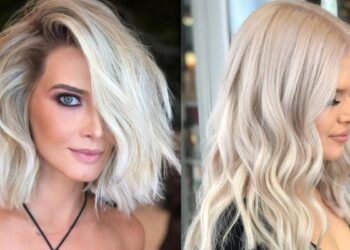 Icy Platinum Blonde Hair Ideas