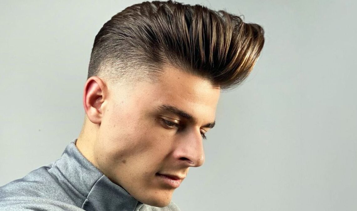 Pompadour Haircuts for Men