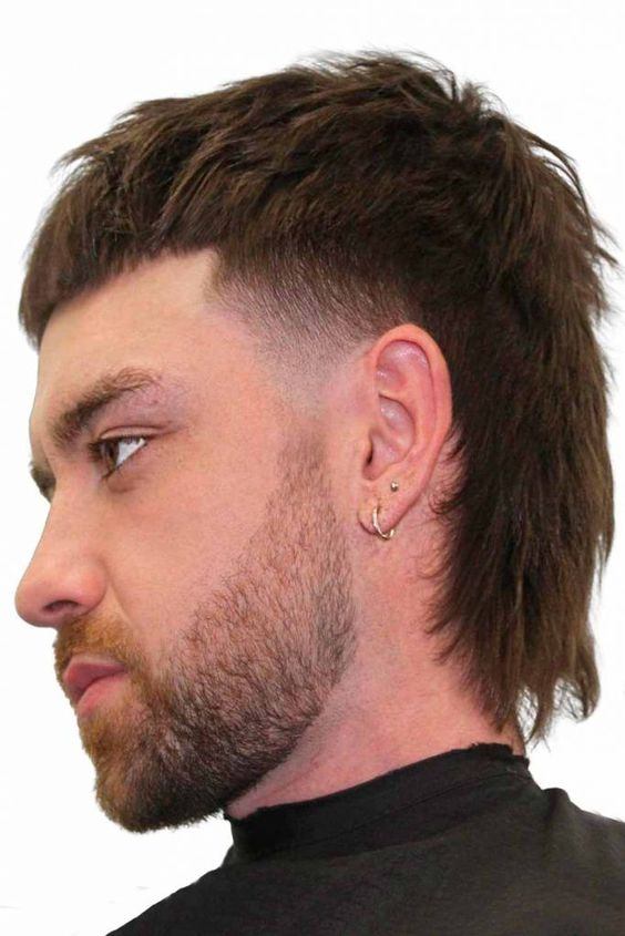 Textured Mullet with Fade