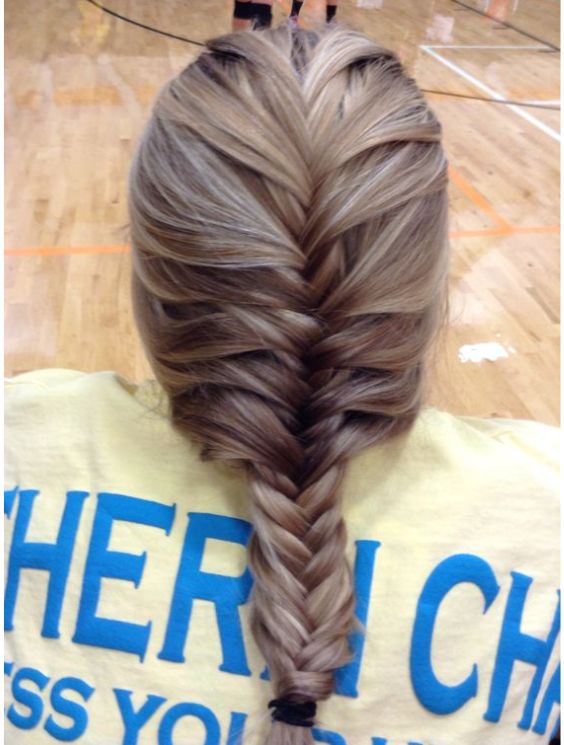 Strands into Fishtail Braids