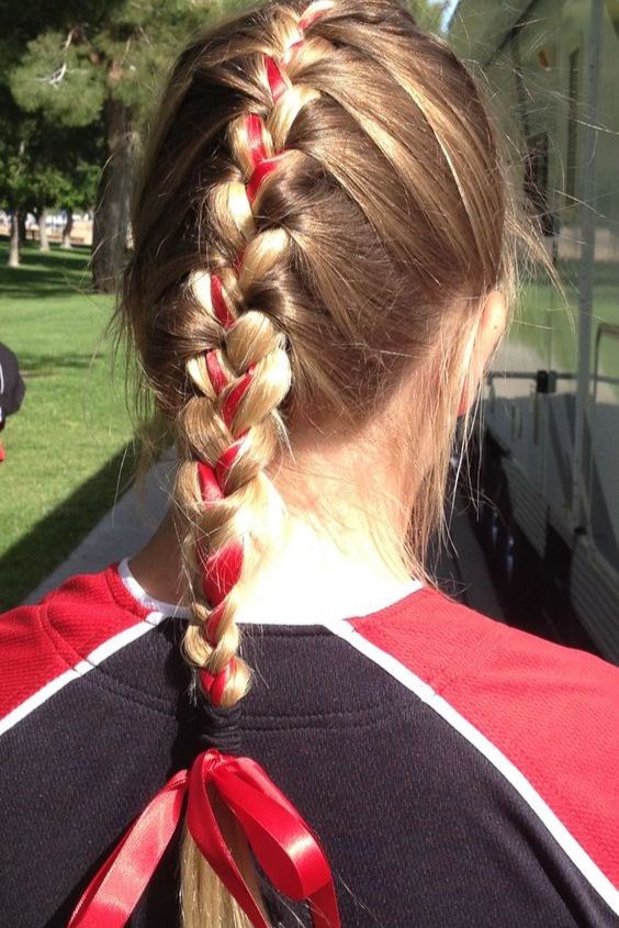 French braided Hairstyle