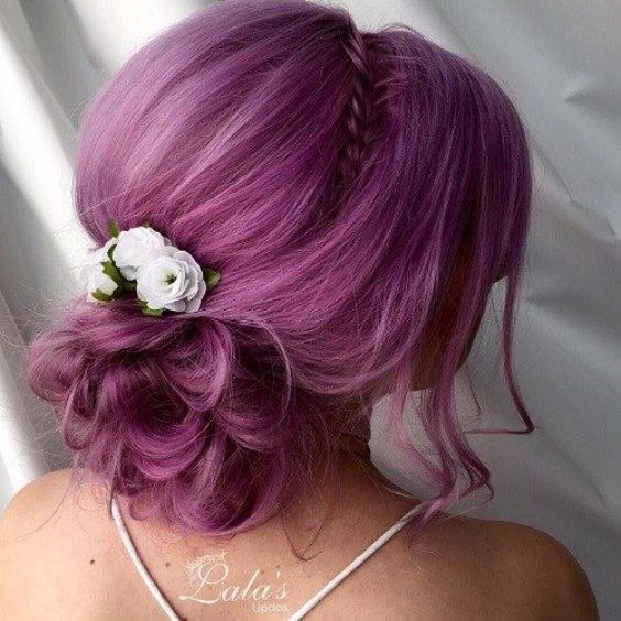 Lavender and Pink Floral Accents