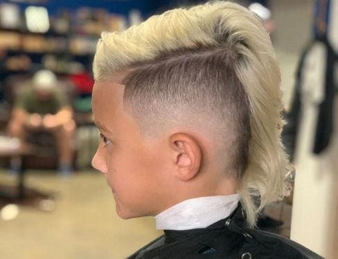Long Mohawk with Tapered Sides
