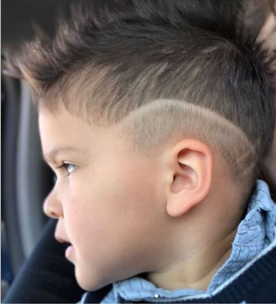 Mohawk with Lines and Shapes