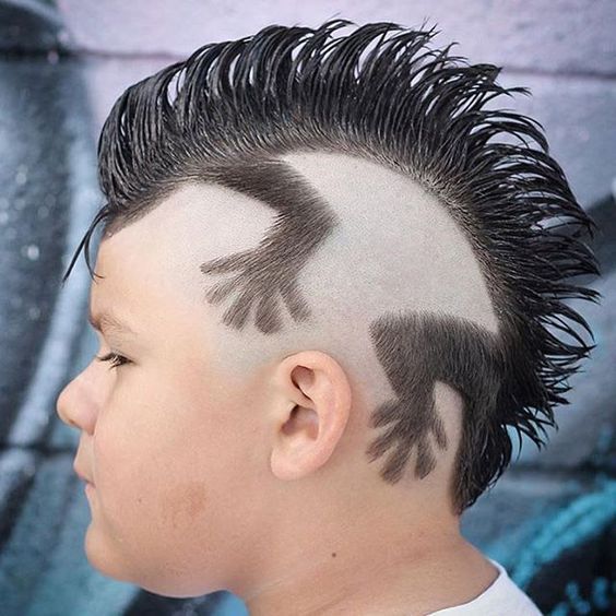 Mohawk with Side Design
