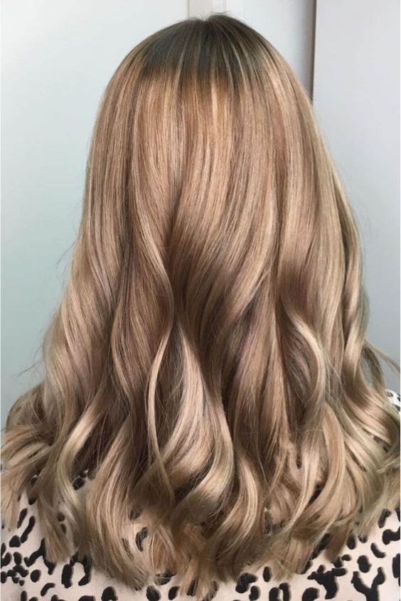 Sandy Brown Ombre