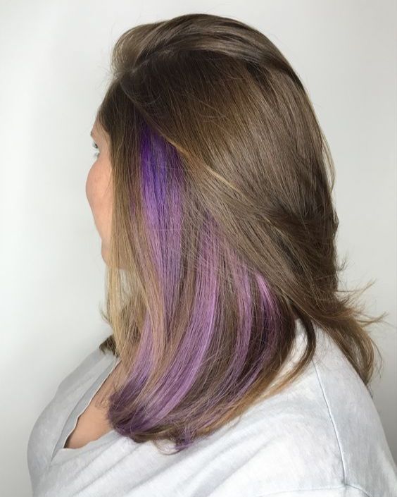 The Deep Violet Peek-a-Boo