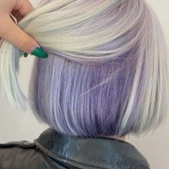 The Lavender Peek-a-Boo Bob