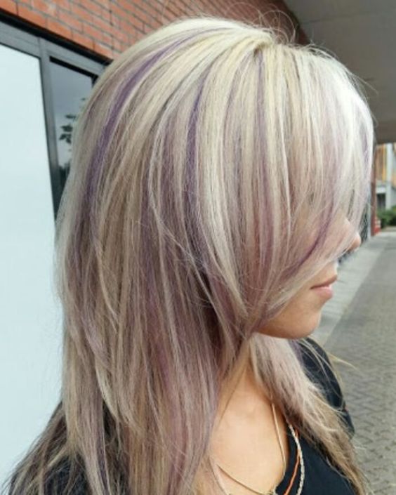 The Pastel Purple Highlights