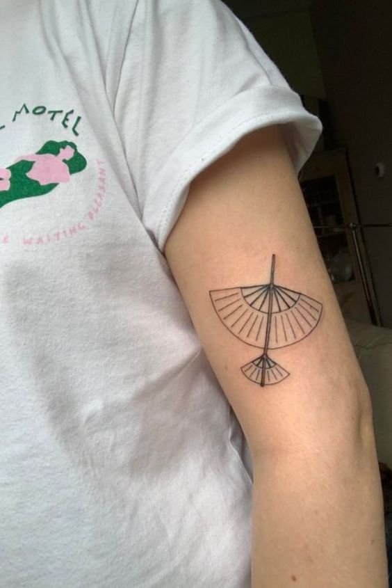 Aang's Arrow Tattoo