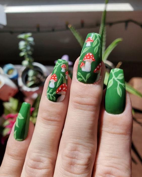 Enchanted Forest Nails