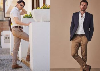 Khaki Outfits For Men