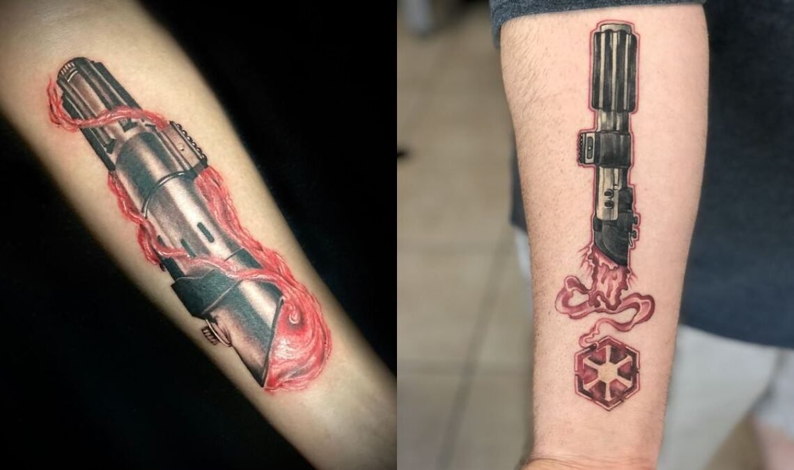 Lightsaber Tattoo Ideas