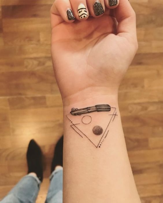 Lightsaber and Planet